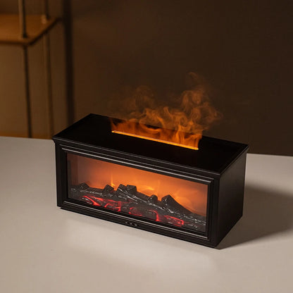 Mini Chimenea Humificador Negro