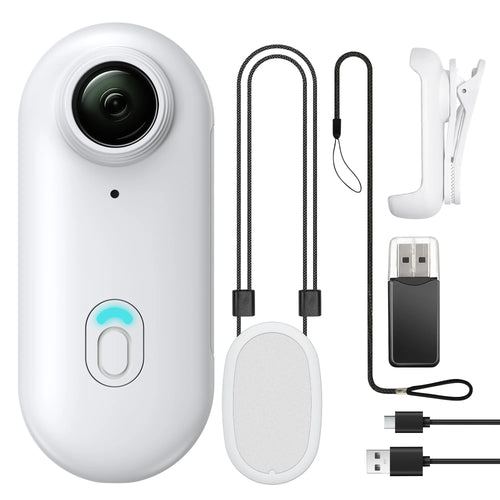 1080P Mini Cámara POV WIFI Portable (Blanco)