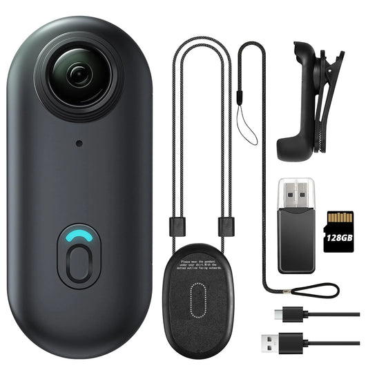 1080P Mini Cámara POV WIFI Portable (Negro)