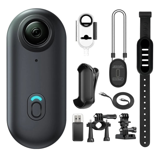 4K Mini Cámara POV WIFI Portable (Negro)